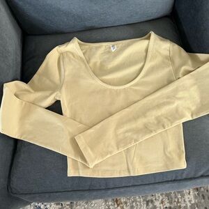 BP Tan Crop Top NWT Size XS